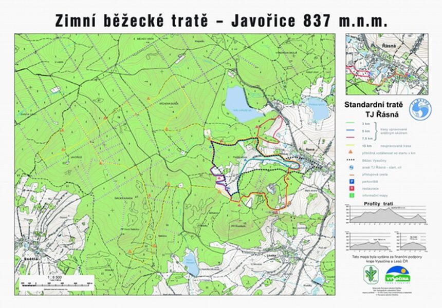 Mapa tratí